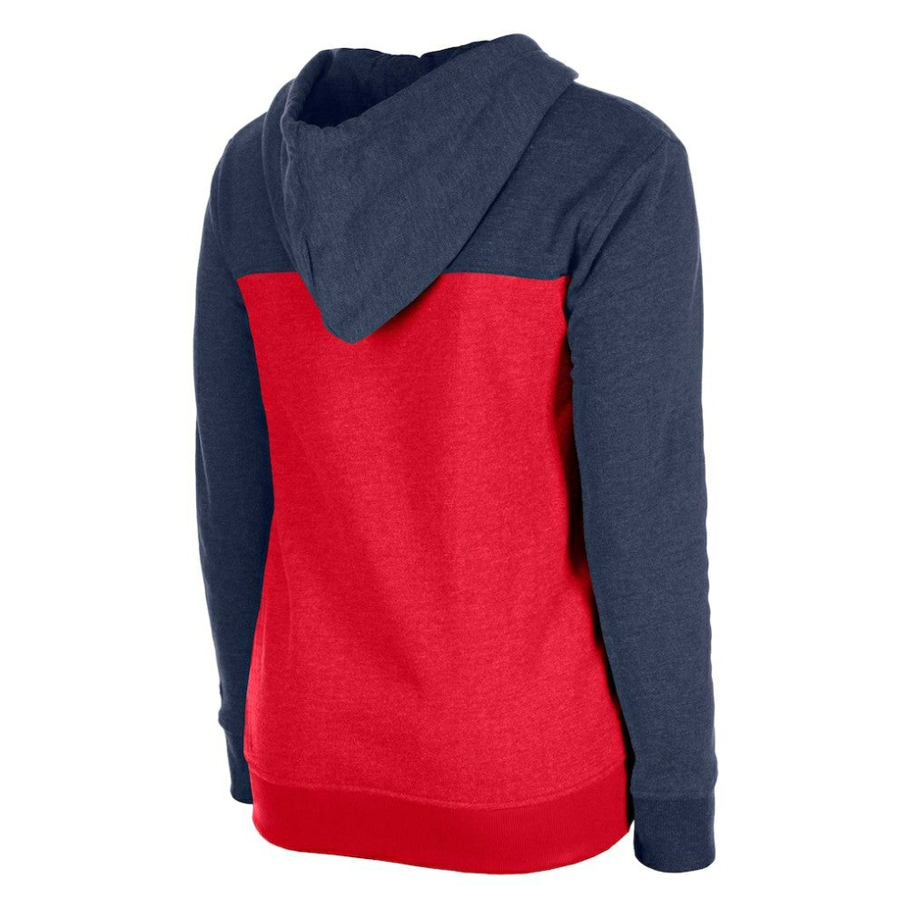 Minnesota Twins New Era Women's Color Block Full-Zip Hoodie Jacket - Navy - New Era Sale