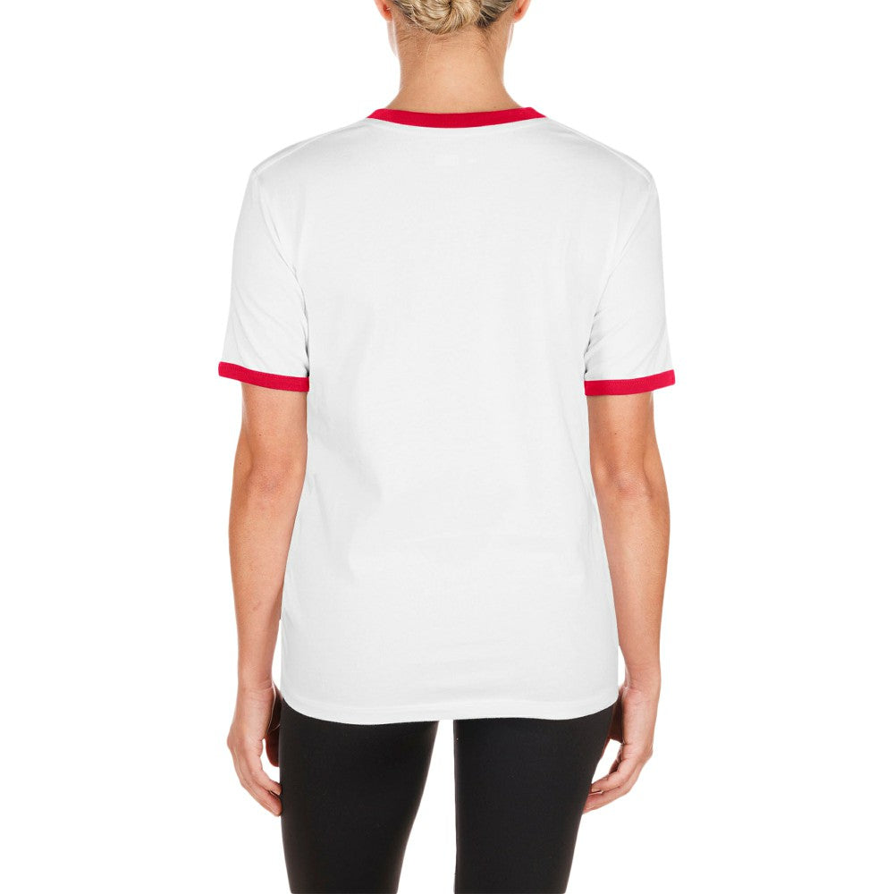 St. Louis Cardinals New Era Women's Oversized Ringer T-Shirt - White - New Era Sale
