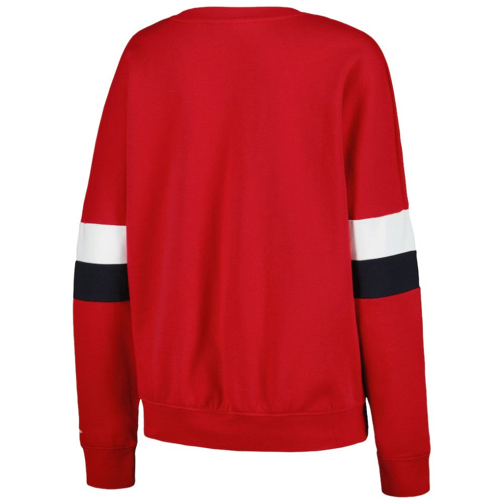 St. Louis Cardinals New Era Women's Game Day Crew Pullover Sweatshirt - Red - New Era on Sale