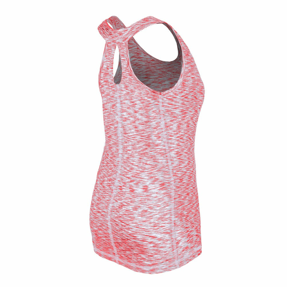 St. Louis Cardinals New Era Women's Space Dye Keyhole Back Tank Top - Red - New Era on Sale
