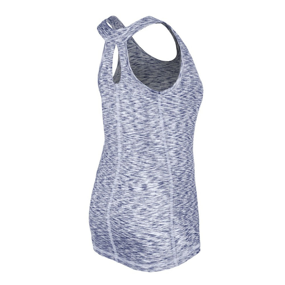 Los Angeles Dodgers New Era Women's Space Dye Keyhole Back Tank Top - Royal - New Era Online