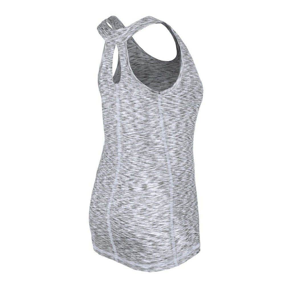 Chicago White Sox New Era Women's Space Dye Keyhole Back Tank Top - Black - New Era Online