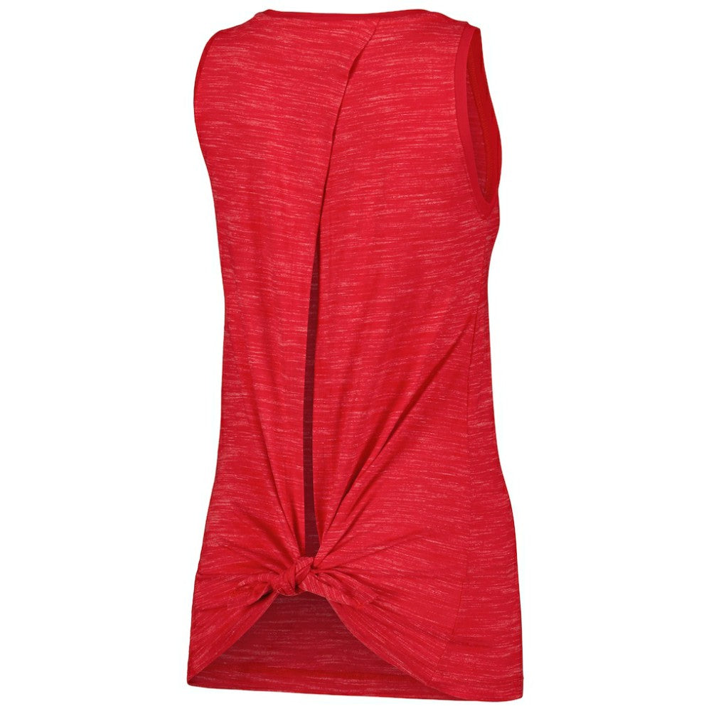 St. Louis Cardinals New Era Women's Space-Dye Active Tank Top - Red - New Era Online