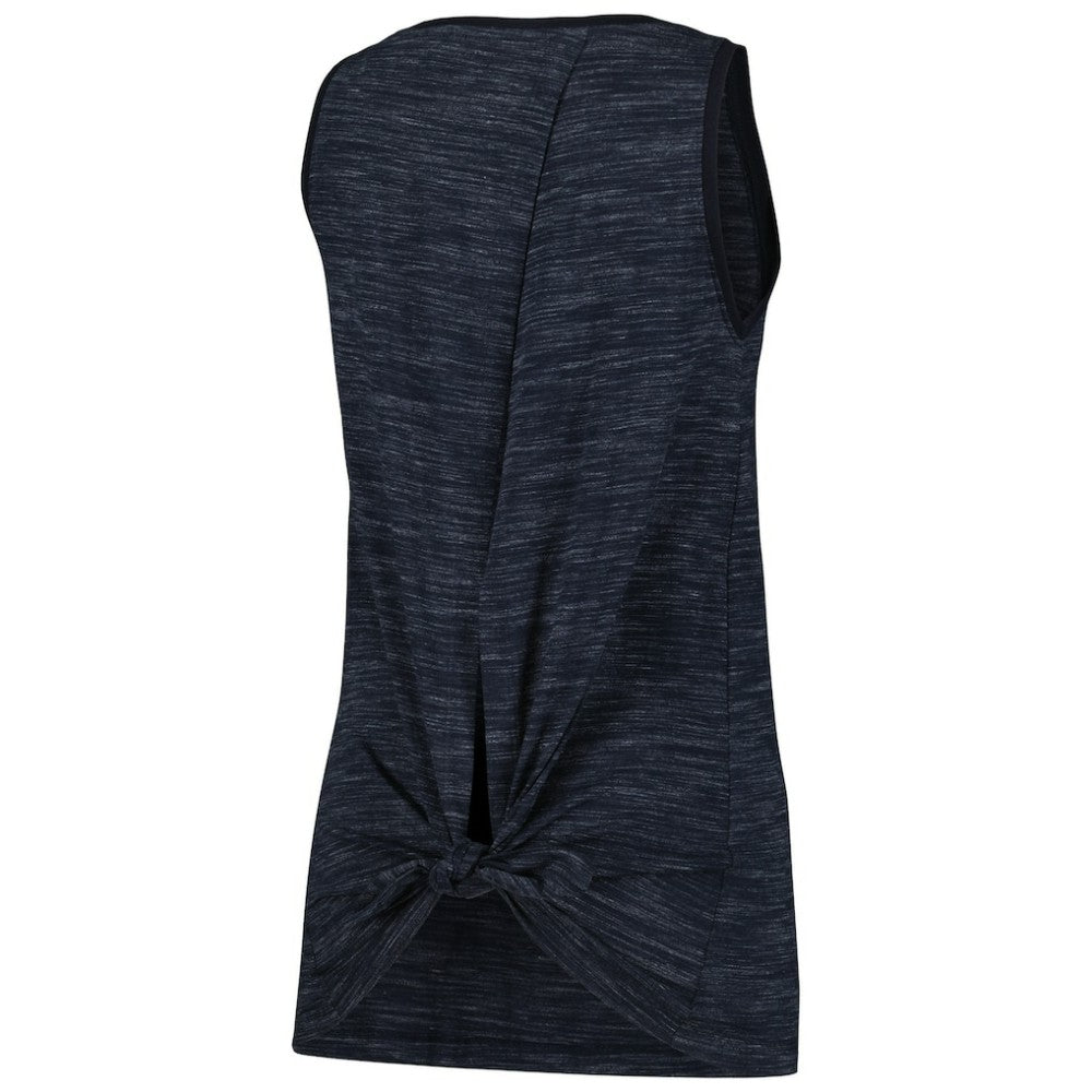 Cleveland Guardians New Era Women's Space-Dye Active Tank Top - Navy - New Era Lifestyle