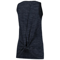 Cleveland Guardians New Era Women's Space-Dye Active Tank Top - Navy - New Era Lifestyle