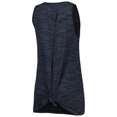 Atlanta Braves New Era Women's Space-Dye Active Tank Top - Navy - New Era Online