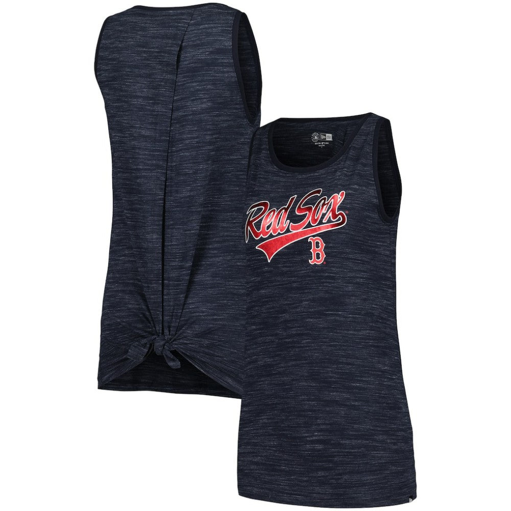 Boston Red Sox New Era Women's Space-Dye Active Tank Top - Navy - New Era on Sale