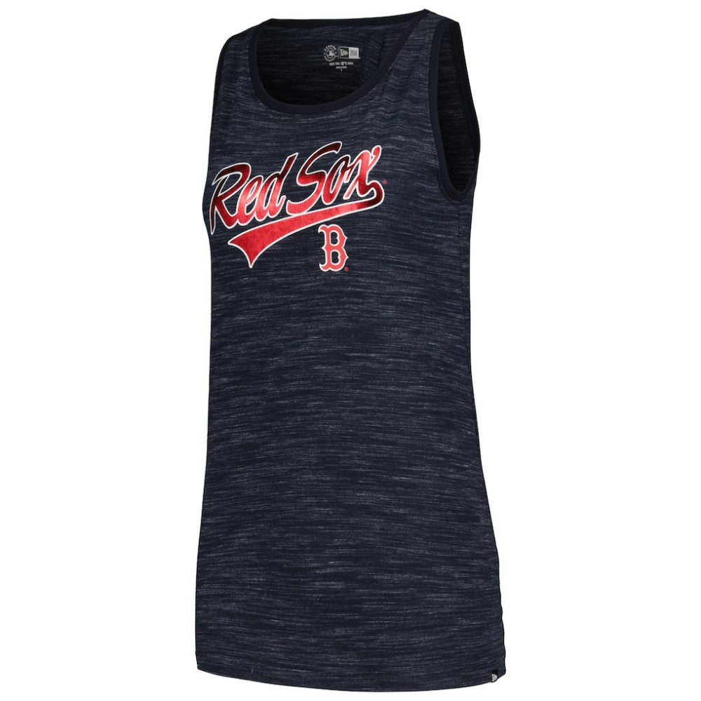 Boston Red Sox New Era Women's Space-Dye Active Tank Top - Navy - New Era on Sale