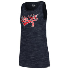 Boston Red Sox New Era Women's Space-Dye Active Tank Top - Navy - New Era on Sale