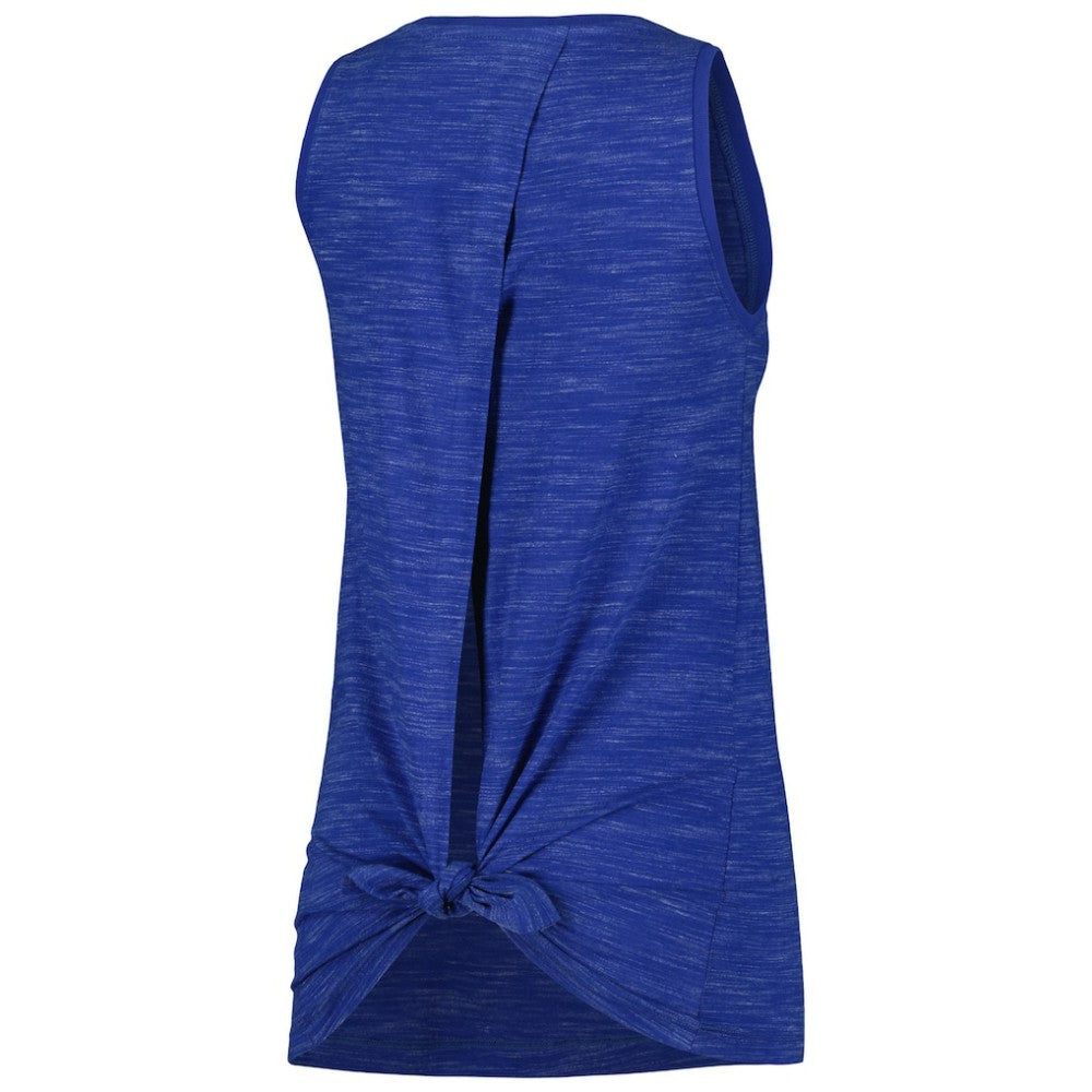 Chicago Cubs New Era Women's Space-Dye Active Tank Top - Royal - New Era on Sale
