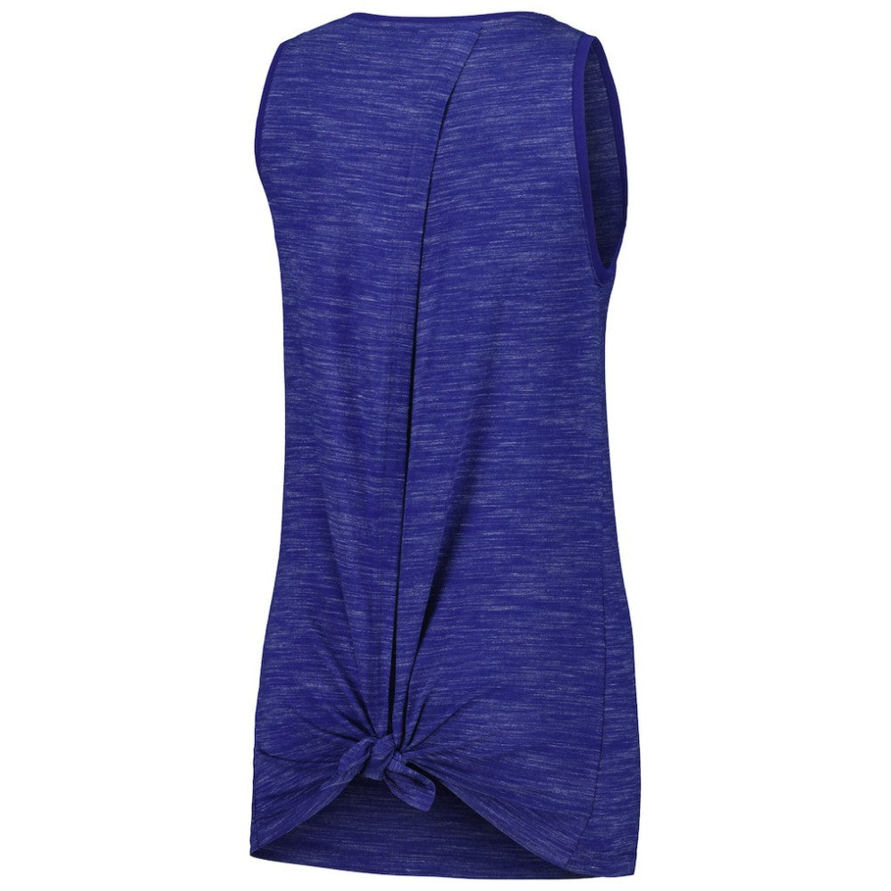 Los Angeles Dodgers New Era Women's Space-Dye Active Tank Top - Royal - New Era Sale