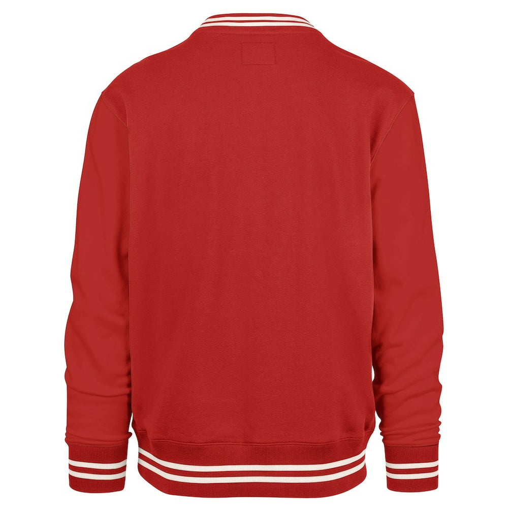 47 brand Atlanta Falcons '47 Sundays Clubhouse View Sierra Fleece Pullover Sweatshirt Red