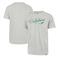 47 brand Miami Dolphins '47 Downburst Franklin T-Shirt Gray