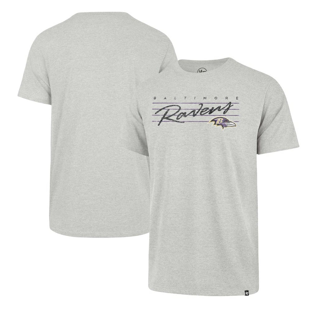 47 brand Baltimore Ravens '47 Downburst Franklin T-Shirt Gray