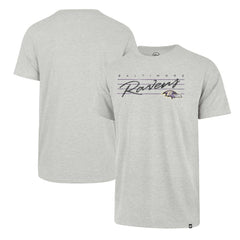 47 brand Baltimore Ravens '47 Downburst Franklin T-Shirt Gray
