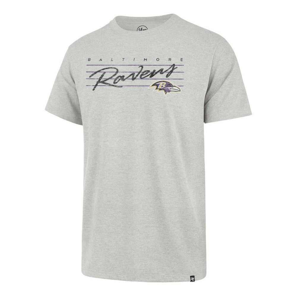 47 brand Baltimore Ravens '47 Downburst Franklin T-Shirt Gray