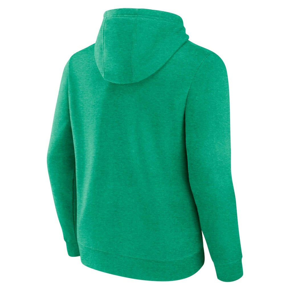 Fanatics Philadelphia Eagles Gridiron Classics Go Birds Vintage Arch Pullover Hoodie Kelly Green