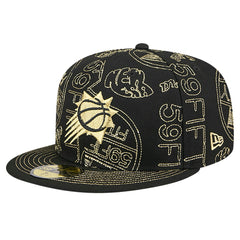 Phoenix Suns 59FIFTY Day Allover Print Stencil Fitted Hat Black | New Era outlet