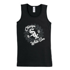 Chicago White Sox Soft as a Grape Girls Youth Tank Top - Black - MLB Sale
