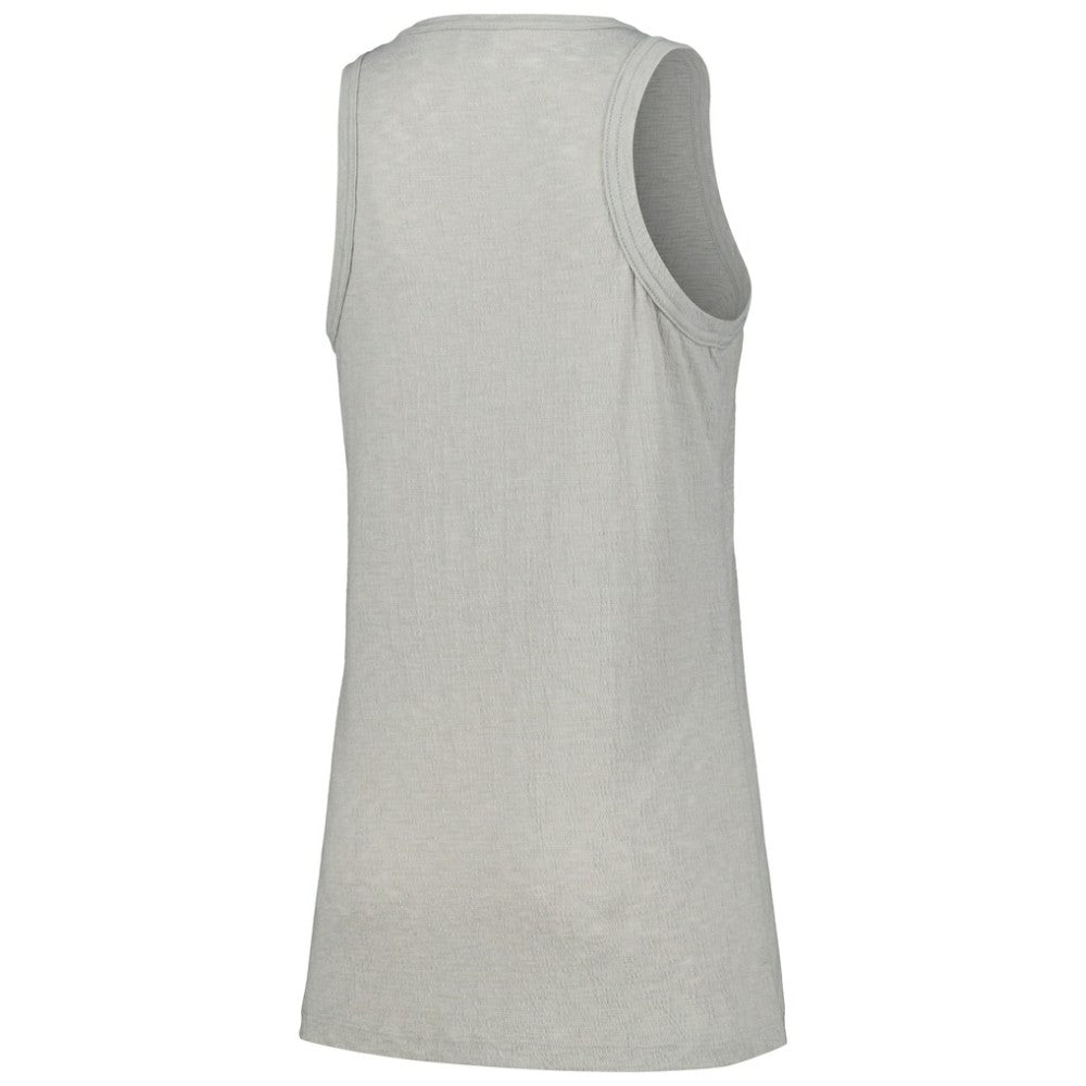 Chicago White Sox Soft as a Grape Women's Gauze High Neck Tank Top - Gray - MLB Discount