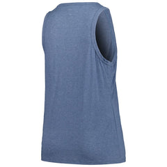 Boston Red Sox Soft as a Grape Women's Plus Size Curvy High Neck Tri-Blend Tank Top - Navy - MLB Online