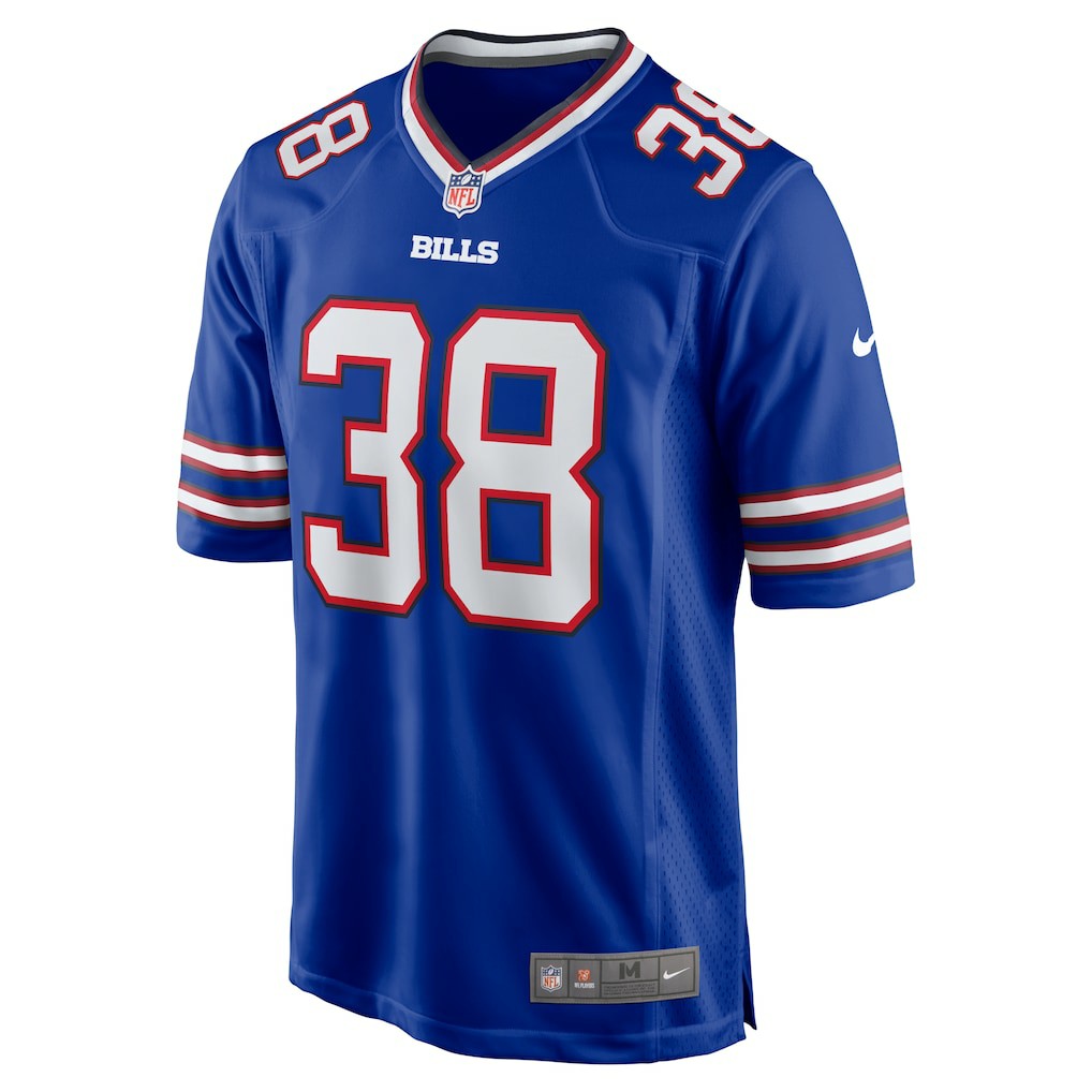 Nike Tre Norwood Buffalo Bills Team Game Jersey Royal