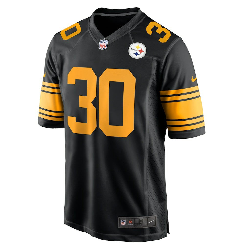 Nike Jaylen Warren Pittsburgh Steelers Alternate Game Jersey Black