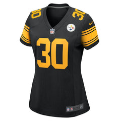 Nike Jaylen Warren Pittsburgh Steelers Women's Alternate Game Jersey Black