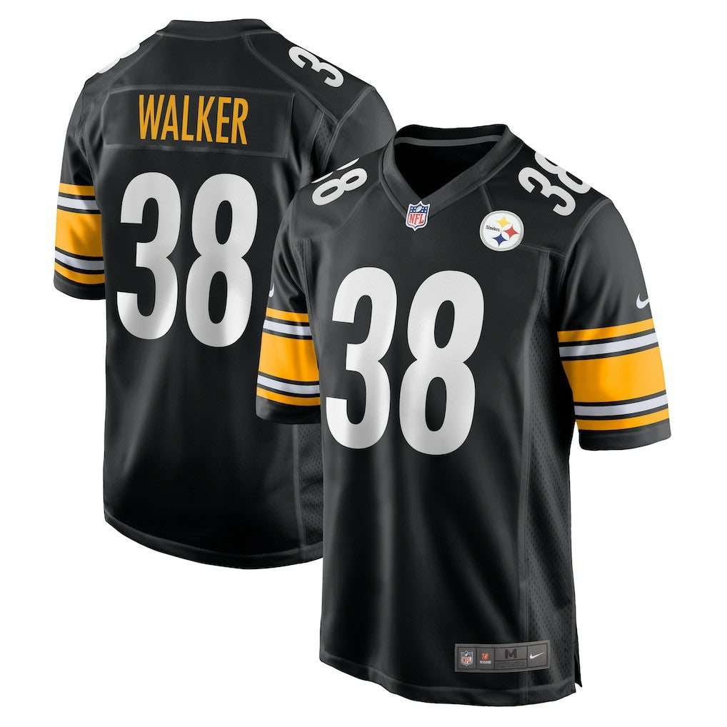 Nike Mykal Walker Pittsburgh Steelers Team Game Jersey Black