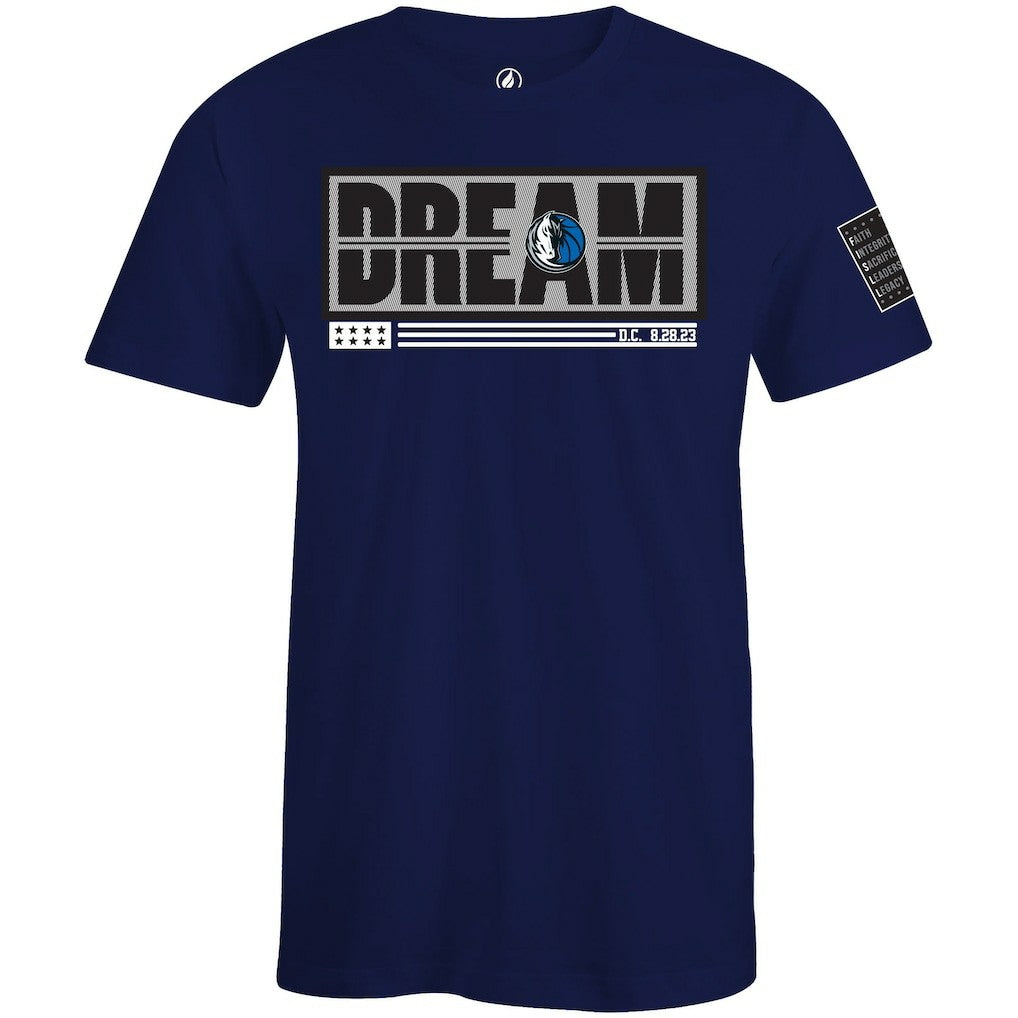 Dallas Mavericks FISLL x Black History Collection Unisex T-Shirt - Royal