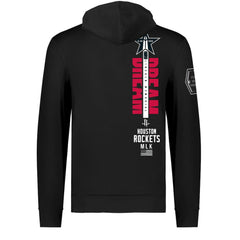 Houston Rockets FISLL x Black History Collection Unisex Pullover Hoodie - Black