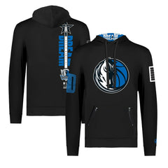 Dallas Mavericks FISLL x Black History Collection Unisex Pullover Hoodie - Black