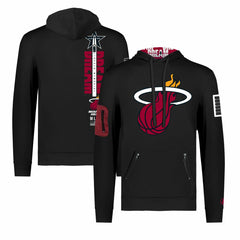 Miami Heat FISLL x Black History Collection Unisex Pullover Hoodie - Black