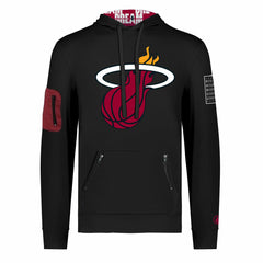 Miami Heat FISLL x Black History Collection Unisex Pullover Hoodie - Black