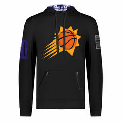 Phoenix Suns FISLL x Black History Collection Unisex Pullover Hoodie - Black