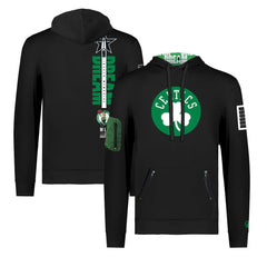 Boston Celtics FISLL x Black History Collection Unisex Pullover Hoodie - Black