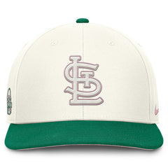 St. Louis Cardinals Nike Sail Pro Performance Snapback Hat - Cream/Green - Nike Discount