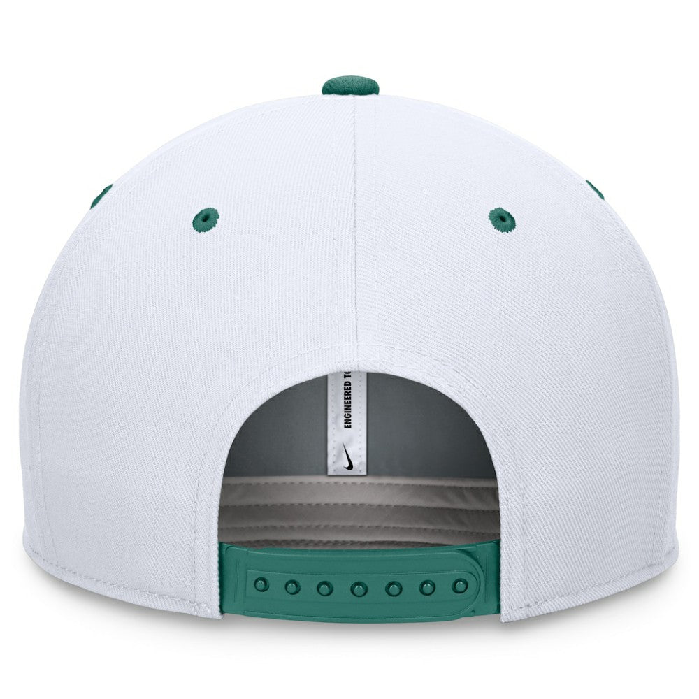 Colorado Rockies Nike Bicoastal Two-Tone Pro Performance Snapback Hat - White/Green - Nike Discount