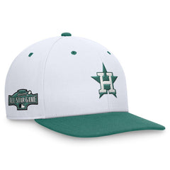 Houston Astros Nike Bicoastal Two-Tone Pro Performance Snapback Hat - White/Green - Nike Sale