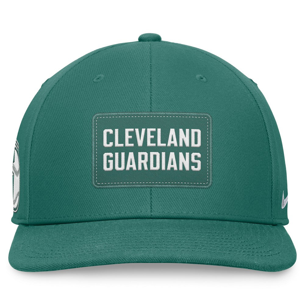 Cleveland Guardians Nike Bicoastal Pro Performance Snapback Hat - Green - Nike on Sale