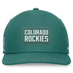 Colorado Rockies Nike Bicoastal Pro Performance Snapback Hat - Green - Nike Sale
