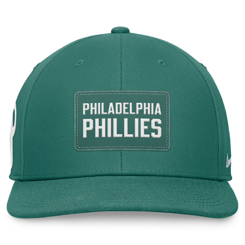 Philadelphia Phillies Nike Bicoastal Pro Performance Snapback Hat - Green - Nike Online