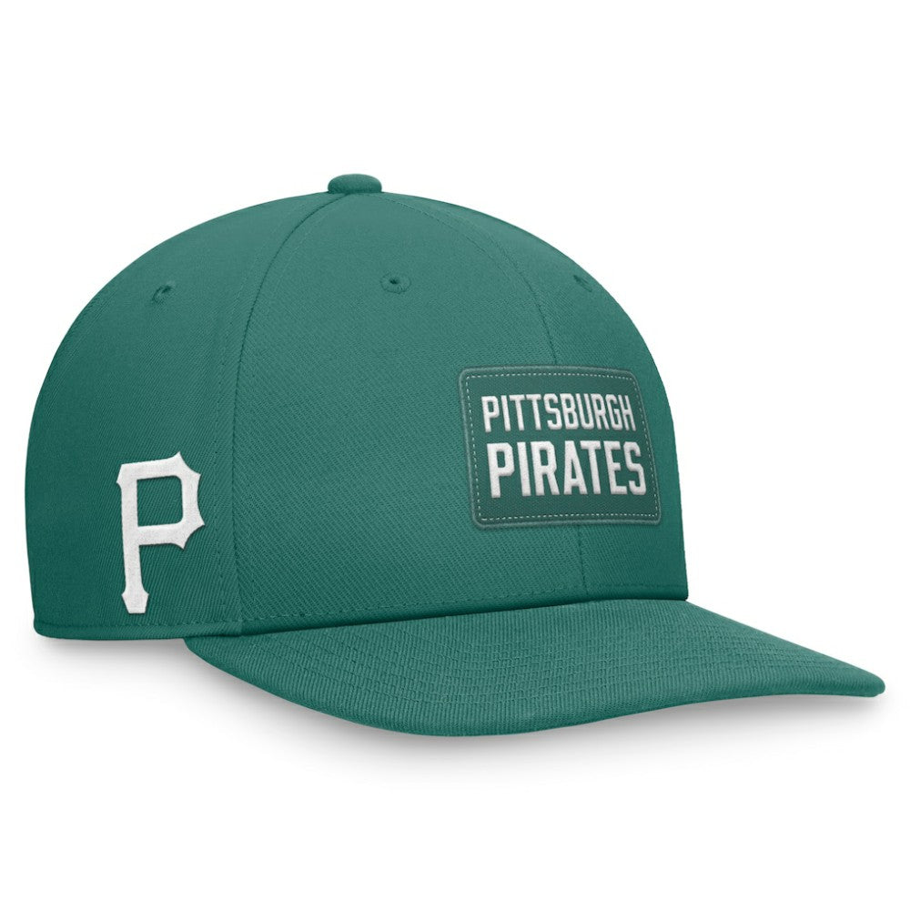 Pittsburgh Pirates Nike Bicoastal Pro Performance Snapback Hat - Green - Nike Discount