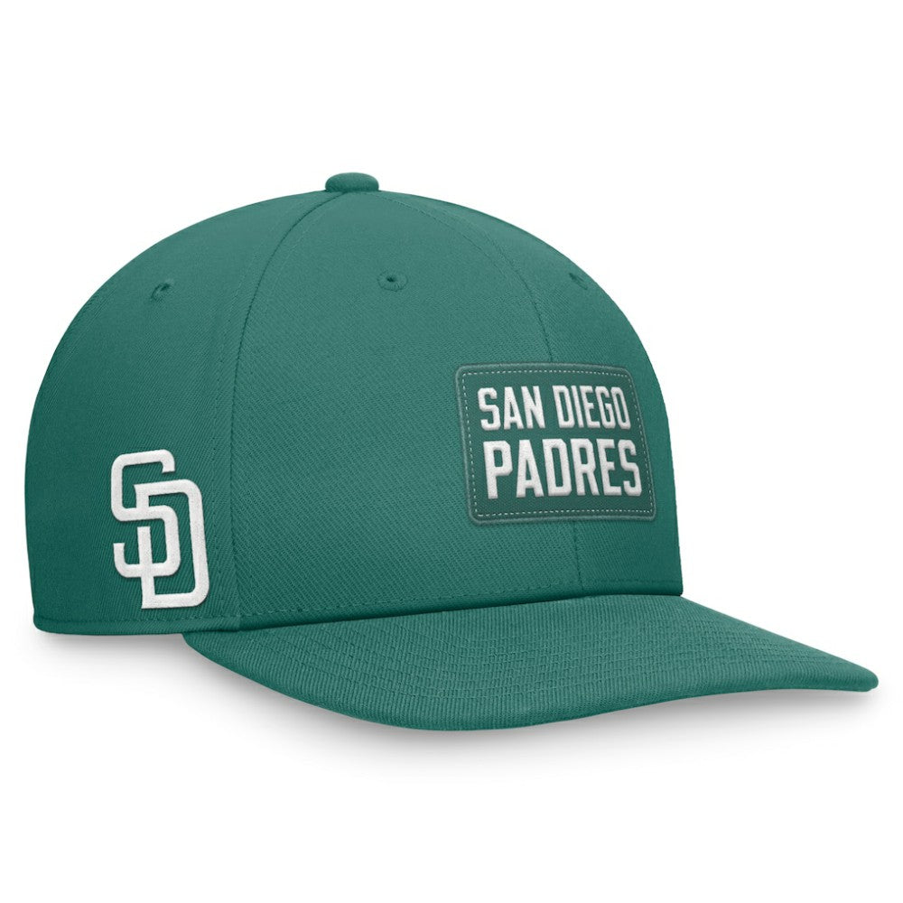 San Diego Padres Nike Bicoastal Pro Performance Snapback Hat - Green - Nike Online