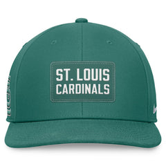 St. Louis Cardinals Nike Bicoastal Pro Performance Snapback Hat - Green - Nike Sale