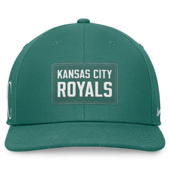 Kansas City Royals Nike Bicoastal Pro Performance Snapback Hat - Green - Nike Online