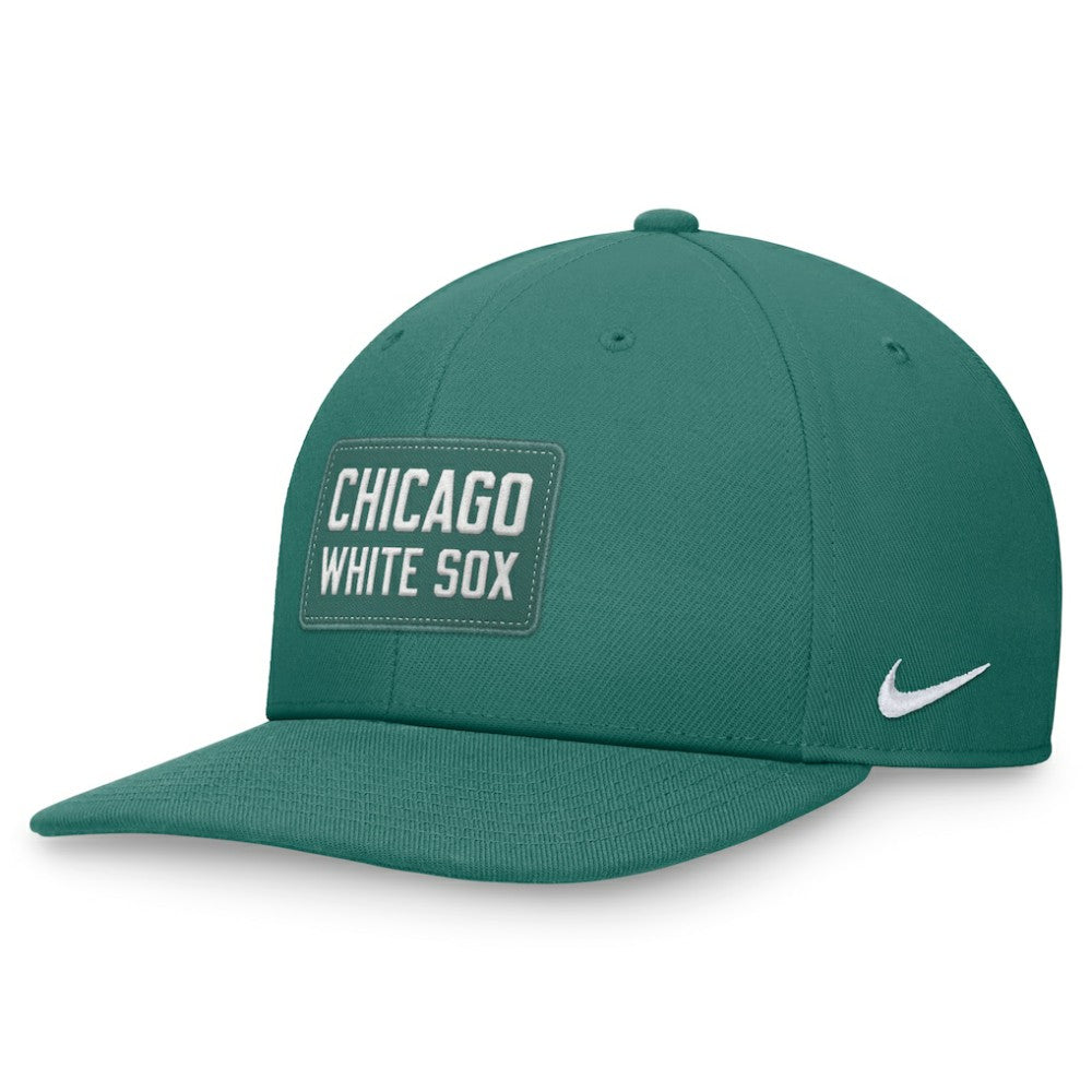 Chicago White Sox Nike Bicoastal Pro Performance Snapback Hat - Green - Nike Sale