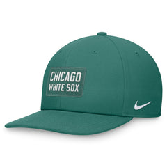 Chicago White Sox Nike Bicoastal Pro Performance Snapback Hat - Green - Nike Sale