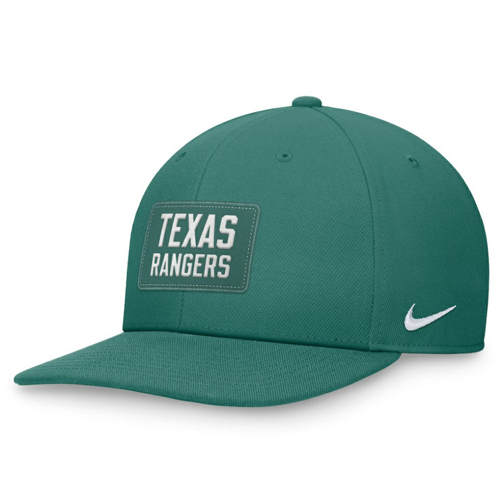 Texas Rangers Nike Bicoastal Pro Performance Snapback Hat - Green - Nike Lifestyle