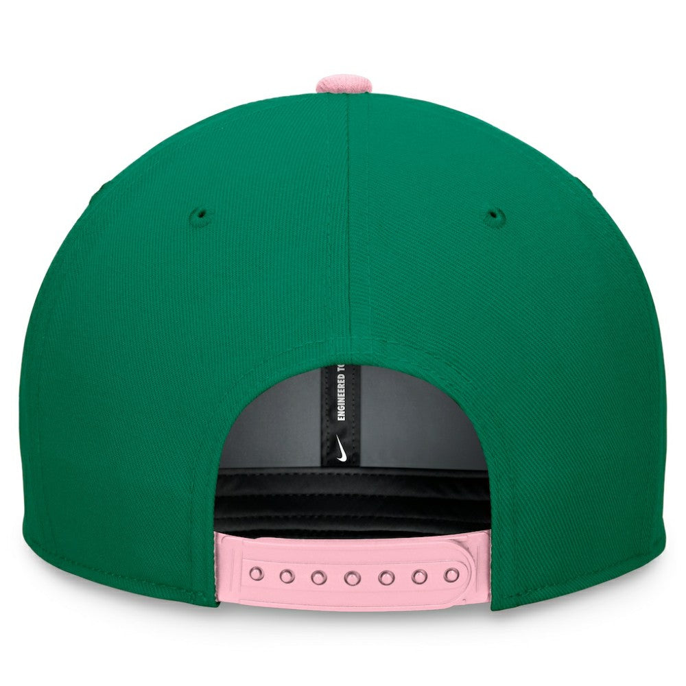 San Diego Padres Nike Malachite Pro Performance Snapback Hat - Green/Pink - Nike Discount